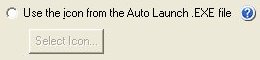 Get icon from Auto Launch exe