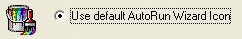 AutoRun Wizard use default icon